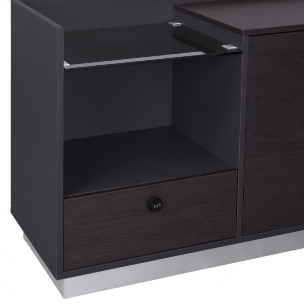 ΓΡΑΦΕΙΟ ΕΠΑΓΓΕΛΜΑΤΙΚΟ ΑΡΙΣΤΕΡΗ ΓΩΝΙΑ ROSEWOOD FB2112L 200X170X76Υ εκ. 6