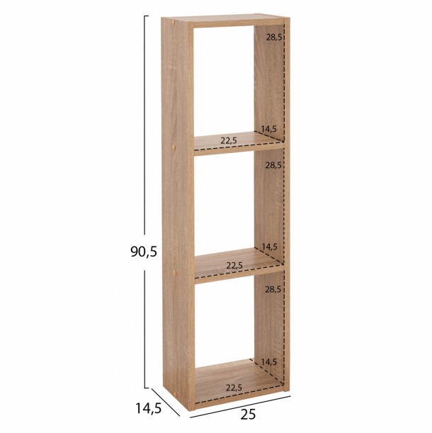 ΣΥΝΘΕΣΗ ΤΗΛΕΟΡΑΣΗΣ FB92253 ΛΕΥΚΟ SONAMA 181x31,6x39,6+90+25,6 εκ. 3