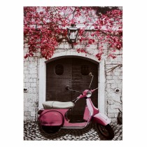 ΠΙΝΑΚΑΣ ΚΑΜΒΑΣ 50X70X2.5εκ. PINK MOTOCYCLE FB97066